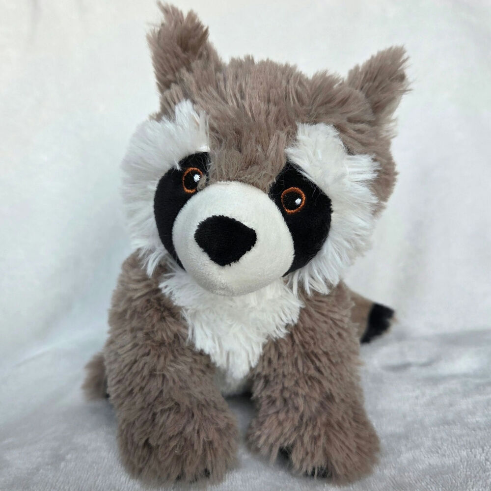 Warmies microwavable Raccoon plush lavender scent soft cozy